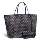 Goyard Saint Louis GM Tote Bag Navy Blue