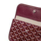 Detail view of Goyard Saint Louis PM Tote Bag Burgundy STLOUIPMLTY33CL33P