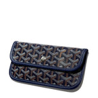 Side Bag view of Goyard Saint Louis PM Tote Bag Navy Blue STLOUIPMLTY12CL12P