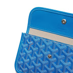 Detail view of Goyard Saint Louis PM Tote Bag Sky Blue STLOUIPMLTY10CL10P